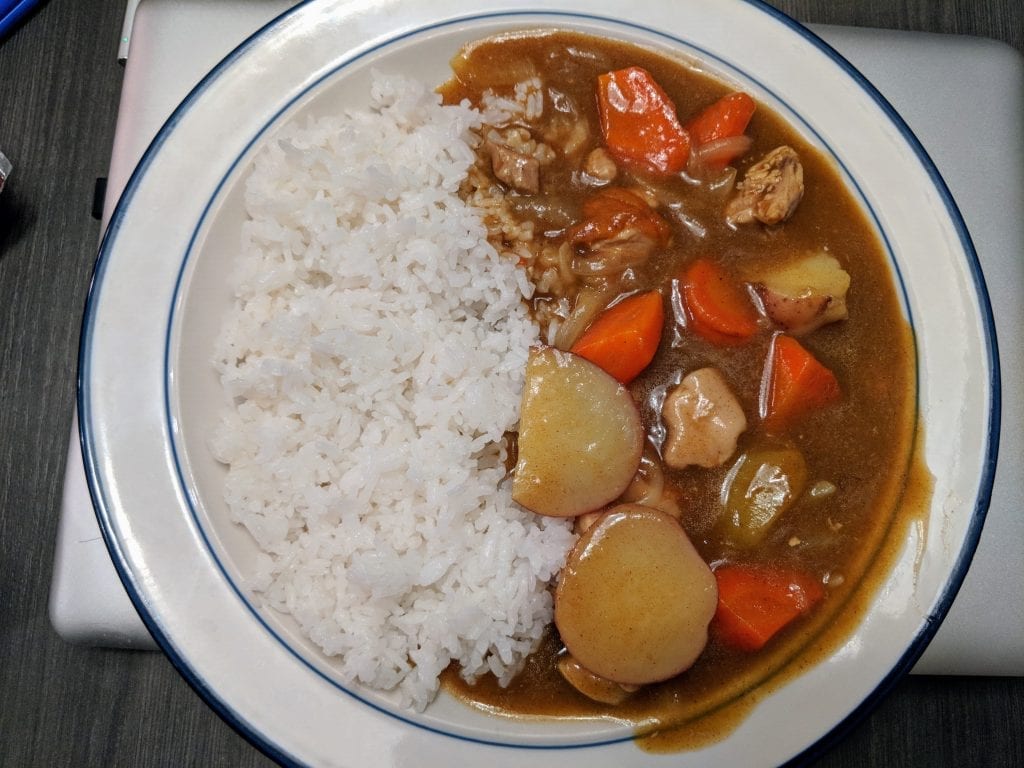 食譜日式雞肉咖喱作法