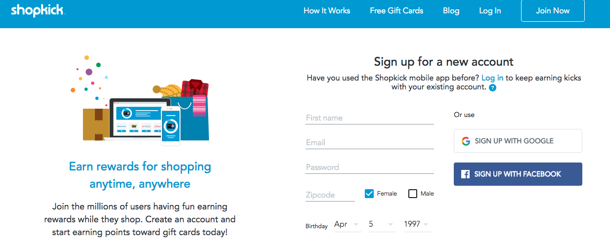 Read more about the article 免費星巴克禮物卡Gift Card-ShopKick
