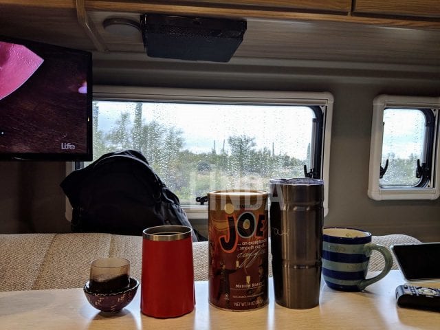 露營車旅行的飲食