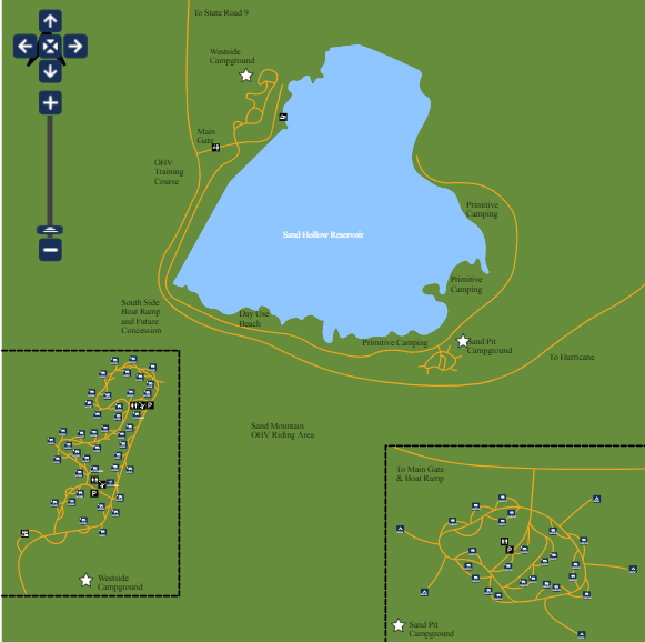 猶他州聖喬治Sand Hollow State Park