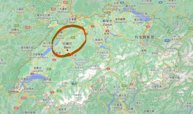瑞士旅遊首都伯恩Bern